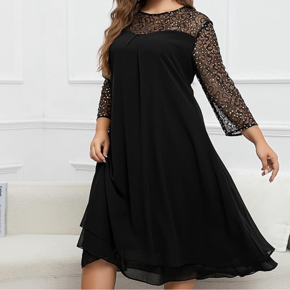 Plus size formal dress size 2x
